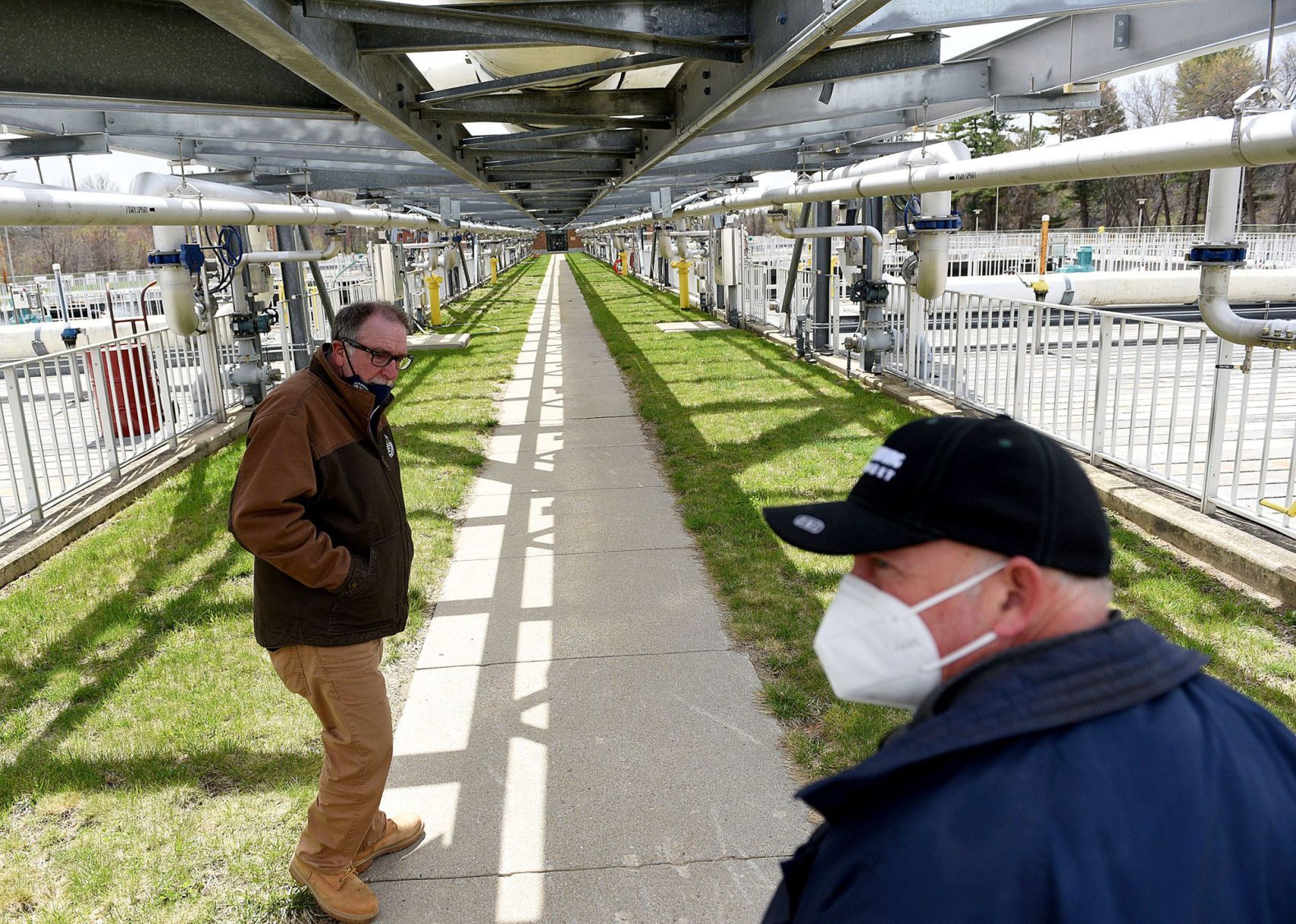 Tour of Manchester's wastewater treatment plant